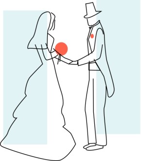 Groom Takes Brides Hand