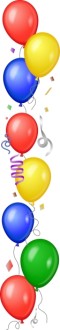 Bold Balloon Border