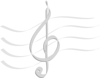 Stylized Treble Clef