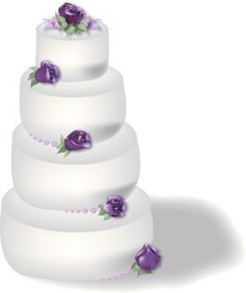 Four Layer Wedding Cake