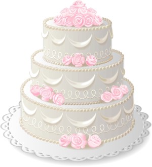 Three Layer Anniversary Cake