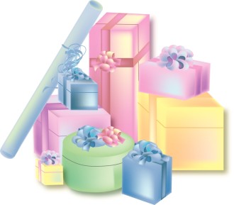 Stack of Party Presents
