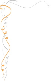 Calligraphic Ribbon Page Side