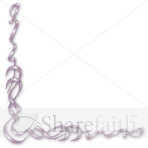 Gleaming Purple Corner Accent