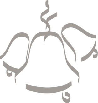 Trio of Gray Line Bells