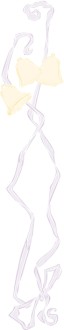 Pastel Church Bells with Ribbons Side
