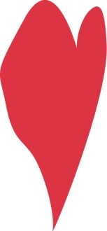 Abstract Red Heart