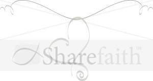 Hanging Spiral Heart Flourish