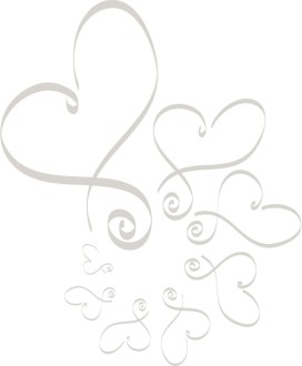 Circle of Fancy Hearts