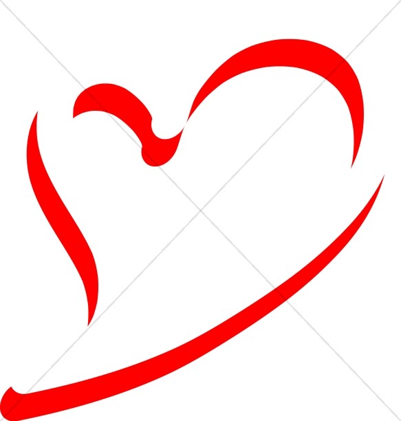 free abstract heart clipart - photo #27