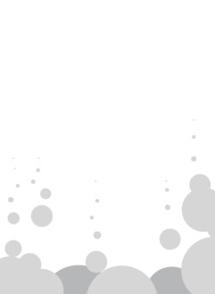 Gray Overlapping Circles Bottom