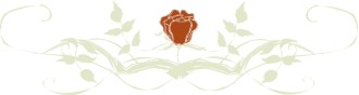 Red Rose Page Divider