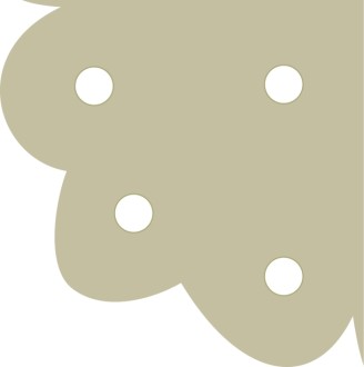 Dot Cornice Corner