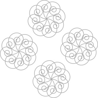 Four Spiral Motifs