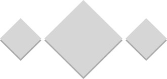 Three Horizontal Diamonds Divider