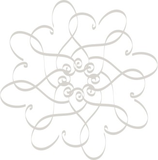 Spiraling Heart Ribbons