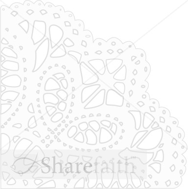 Corner Snowflake Outline