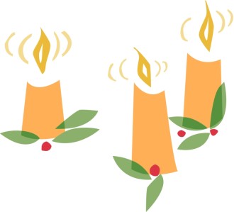 Christmas Candle Decorations
