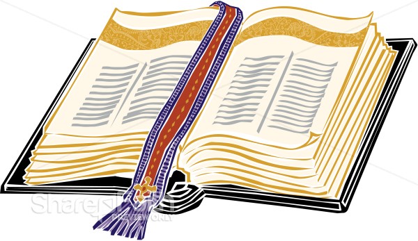 Gold Bible with Elegant Bookmark