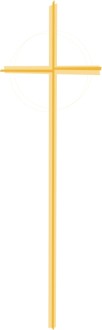 Slender Gold Cross