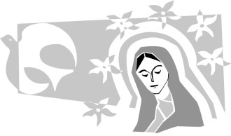 Virgin Mary Surrounded by the Holy Spirit
