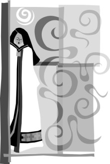 Black and White Banner