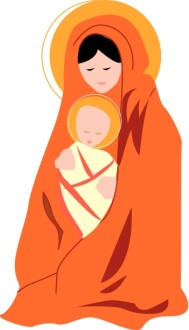 Baby Jesus Born on Christmas