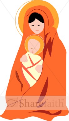 Baby Jesus Born on Christmas