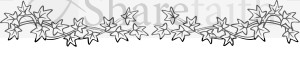 Black and White Ivy Page Divider
