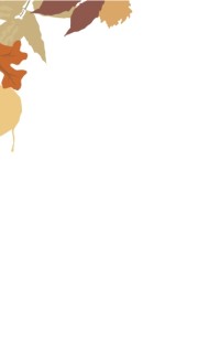 Fall Leaves Page Corner