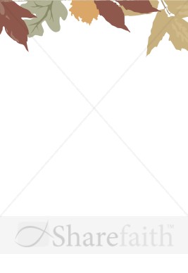 Fall Leaves Page Top