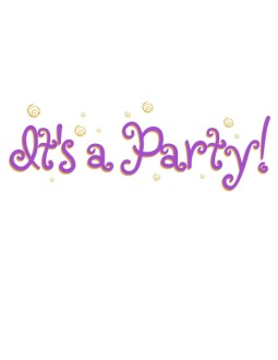 Party Announcement and Confetti