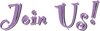 Purple Letters with Outline