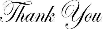 Black Thank You Script
