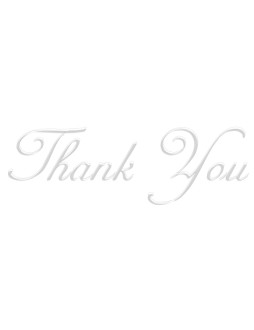 Elegant Gray Thank You