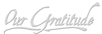 Handwritten Our Gratitude
