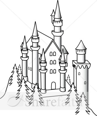 Castle in Forest