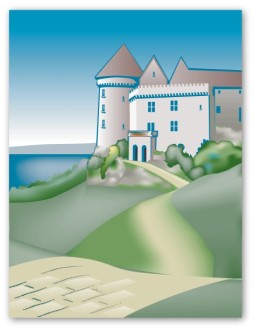 Castle on a Bluff