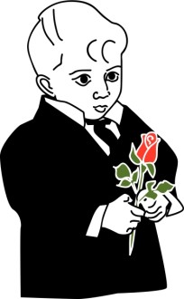 Little Boy at Wedding