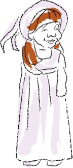 Youth Choir Girl in Pink