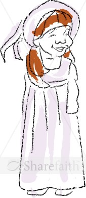 Youth Choir Girl in Pink