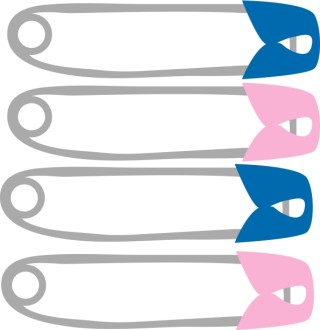 Nostalgic Baby Pins