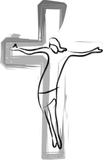 Jesus On the Cross Painted Abstract Jesus On the Cross Painted Abstract