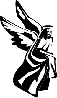 Kneeling Angel Clipart