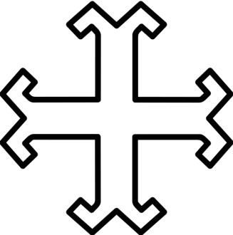 Milrine Cross Outline