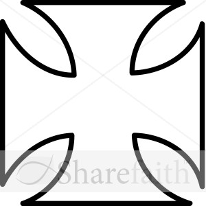 Black Cross Patte'e