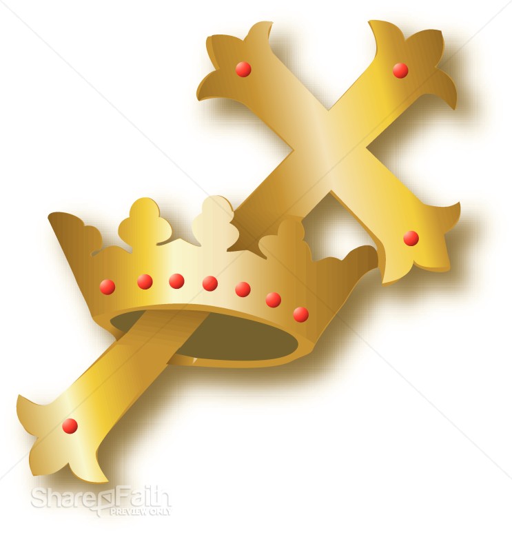 crosses with crowns