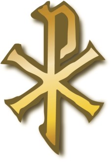 Gold Chi Rho