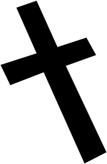Black Cross Askew