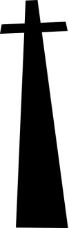Looming Black Cross